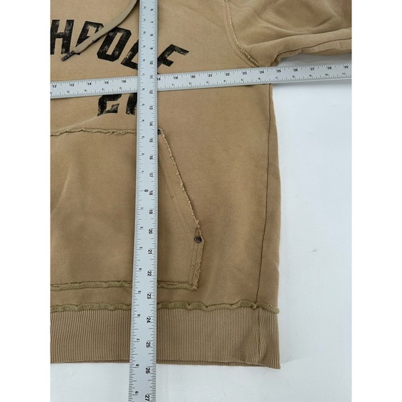 VTG Y2K Southpole21 Hoodie Men's Size Large Beige - Picture 4 of 5